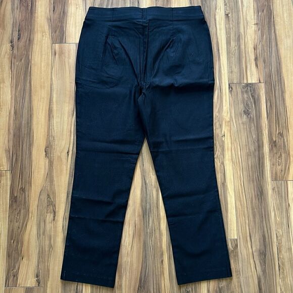 NEW Rafaella Black Stretch Ankle Pants - Picture 5 of 5